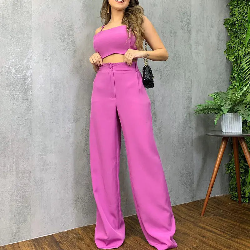 Two-Piece Set with Adjustable Straps