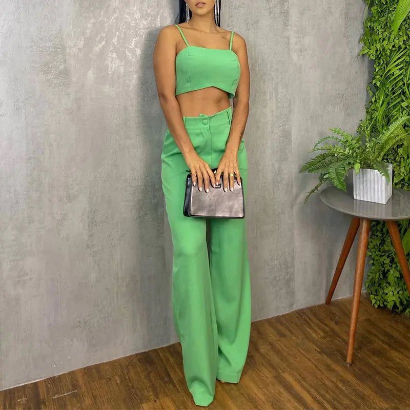 Two-Piece Set with Adjustable Straps