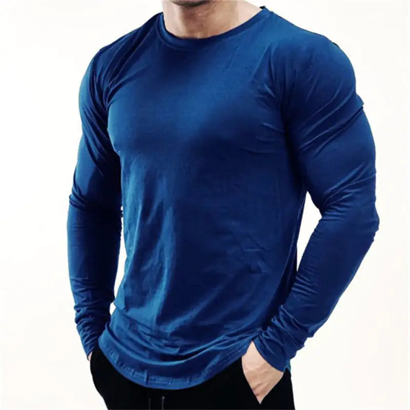 Dry fit Long Sleeve Gym T-Shirt for Men