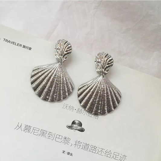 Alloy Shell Earrings and Studs Jewelry Set