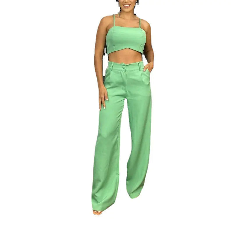 Two-Piece Set with Adjustable Straps
