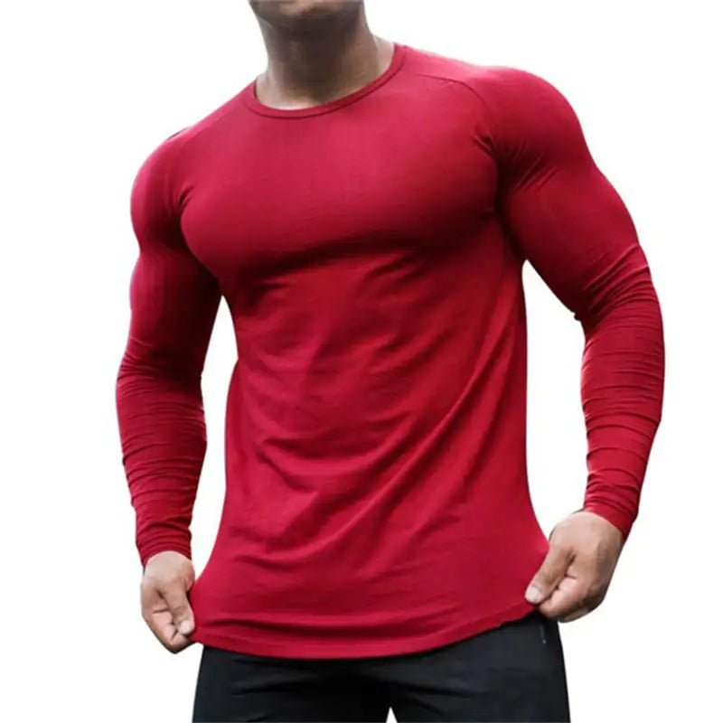 Dry fit Long Sleeve Gym T-Shirt for Men