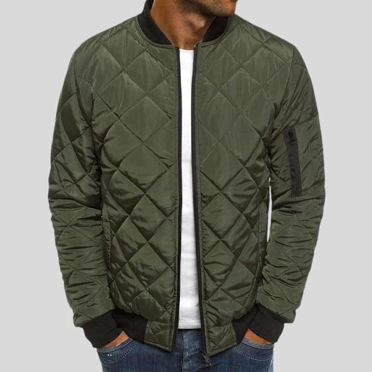 Loose Diamond Cotton Jacket