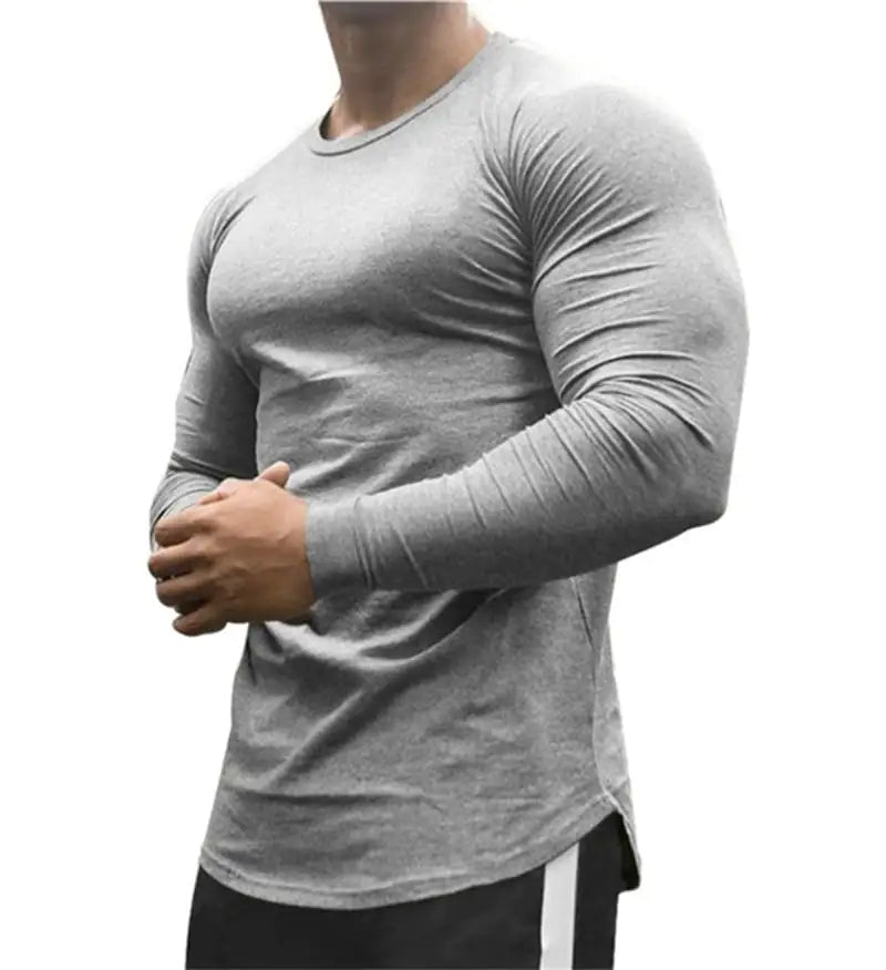 Dry fit Long Sleeve Gym T-Shirt for Men