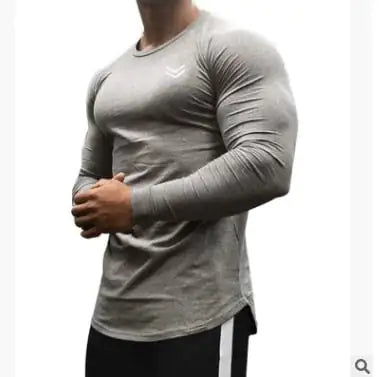 Dry fit Long Sleeve Gym T-Shirt for Men