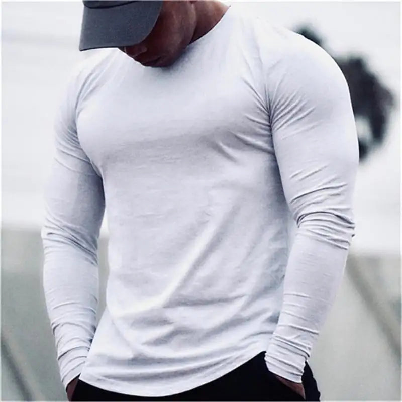 Dry fit Long Sleeve Gym T-Shirt for Men