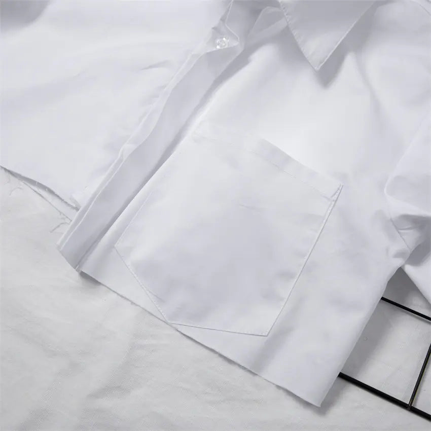 cropped long Sleeve Shirt