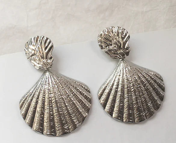 Alloy Shell Earrings and Studs Jewelry Set