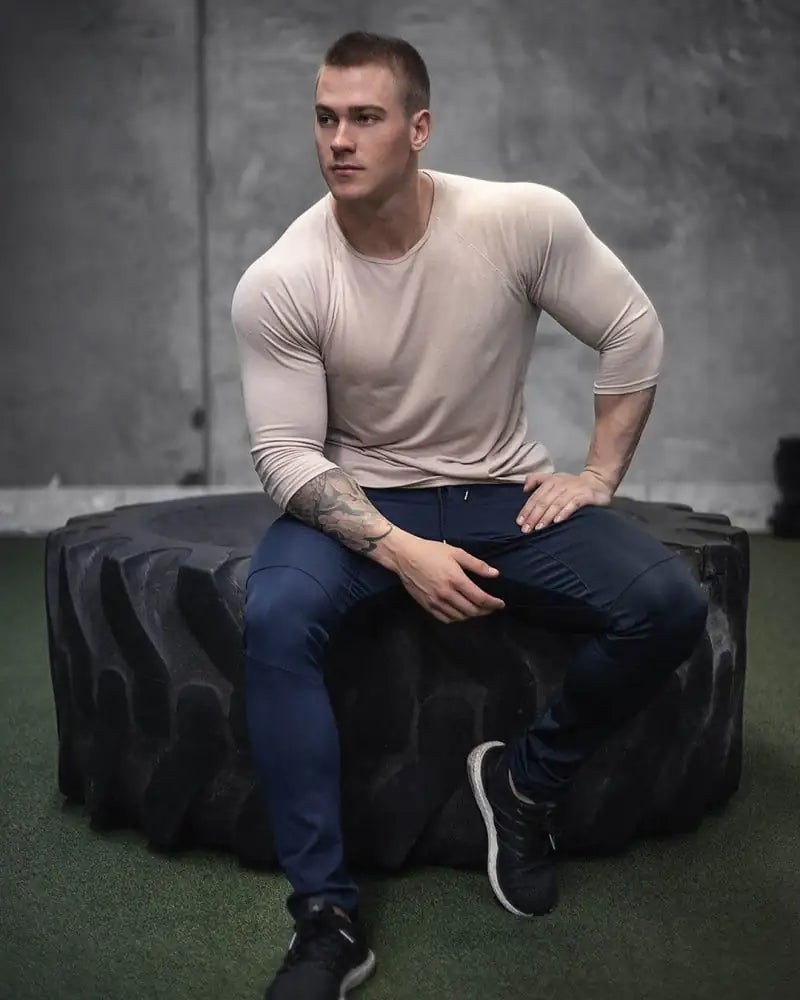 Dry fit Long Sleeve Gym T-Shirt for Men
