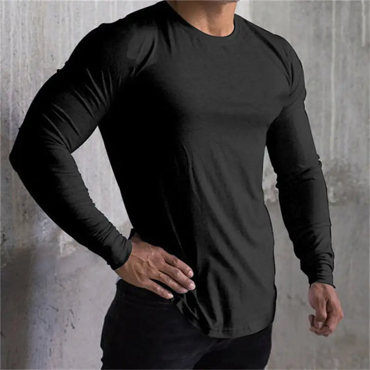Dry fit Long Sleeve Gym T-Shirt for Men