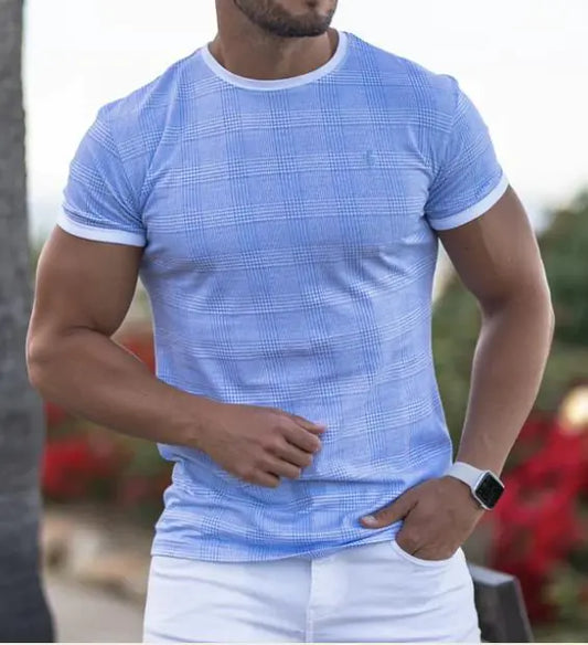 Summer Breathable muscle fit tee