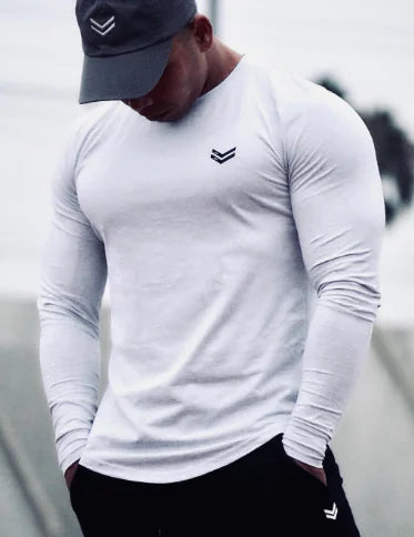 Dry fit Long Sleeve Gym T-Shirt for Men